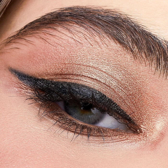 Model After Applying Pumpkin Pie Eyeshadow